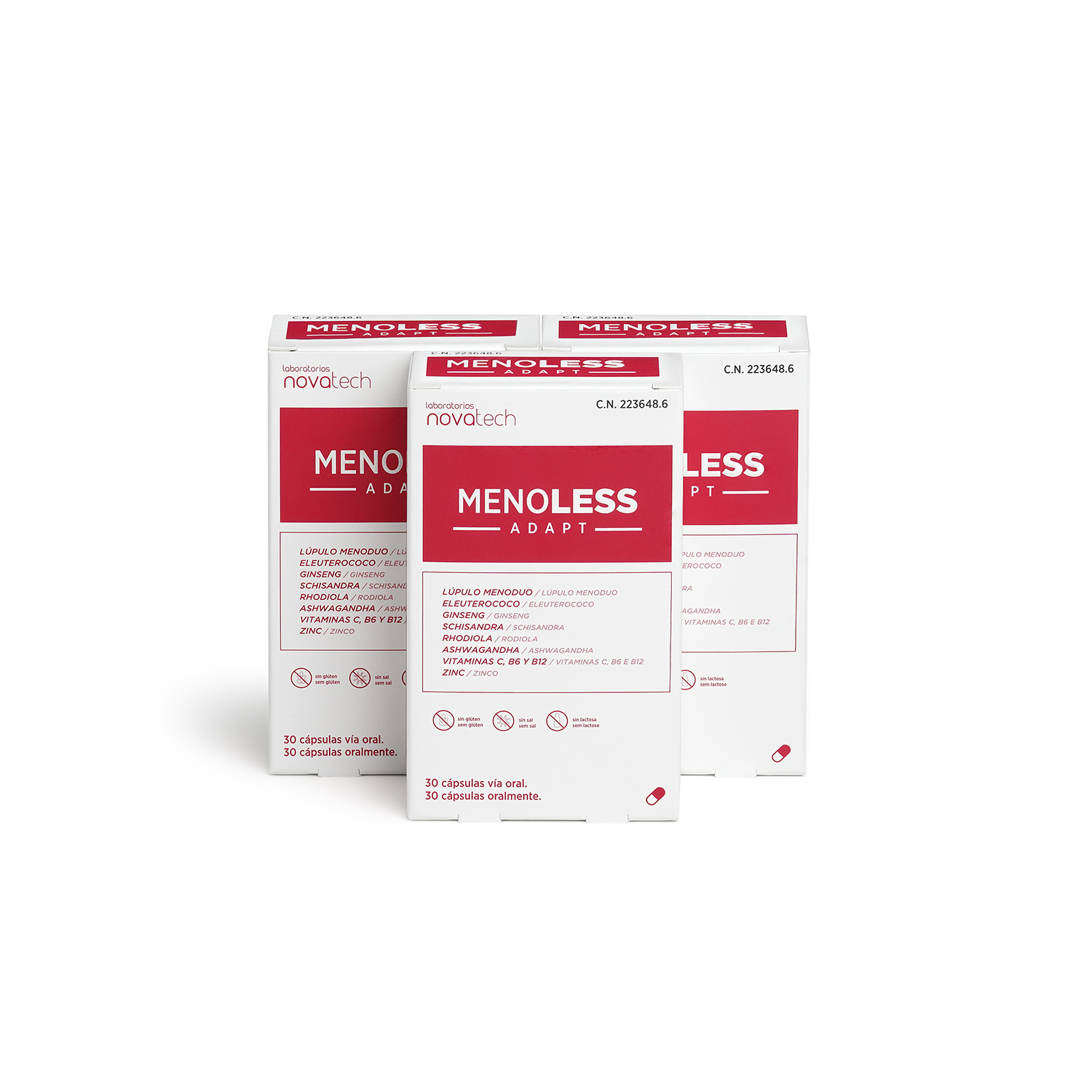 MENOLESS ADAPT Oferta Pack 3 Envases